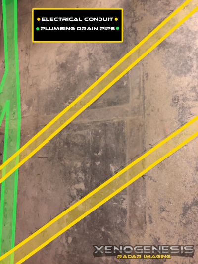 GPR Concrete Scanning Slab On Grade Plumbing And Electrical