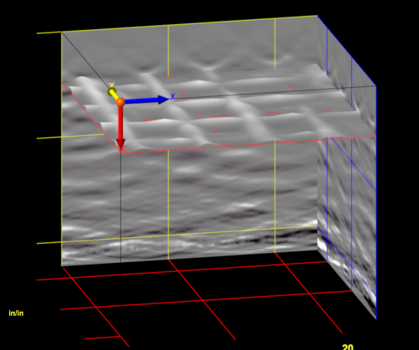 GPR 3D Imaging of Concrete and Grade