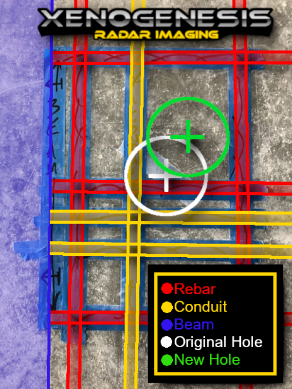 Baldwin GPR Scanning of Elevated Concrete Slab for Coring