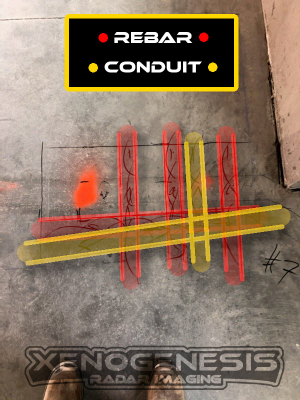 GPR Concrete Scanning of Elevated Slab for Coring